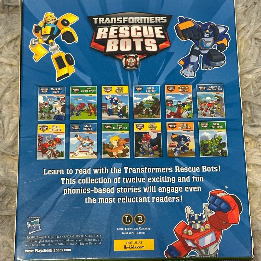 Rescue Bots Phonics box and Reading Adventures Set - Picture 4 of 8